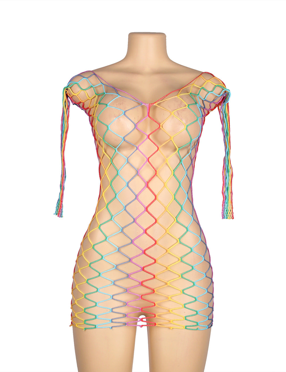 Rainbow Body Stocking Dress - Elite Intimates Lingerie