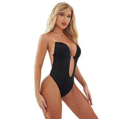 Shaped Low Cut Backless Shapewear - Elite Intimates Lingerie