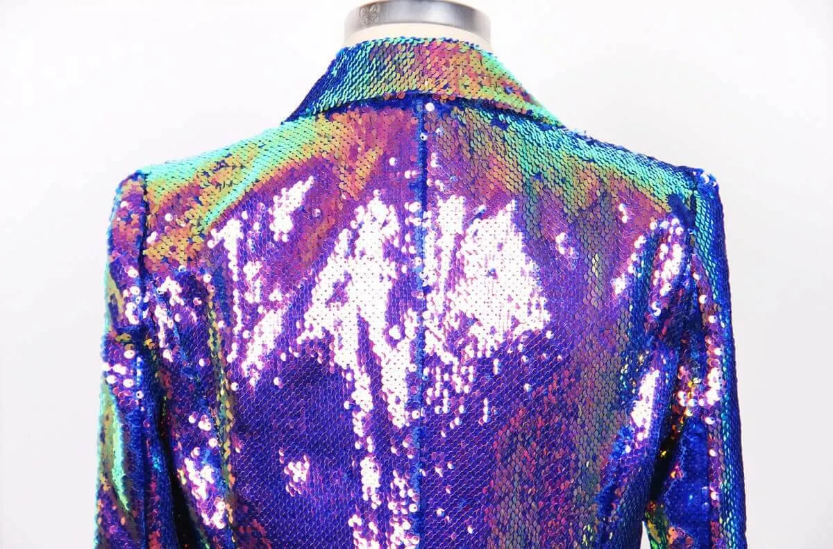 Heavy Sequined Blazer