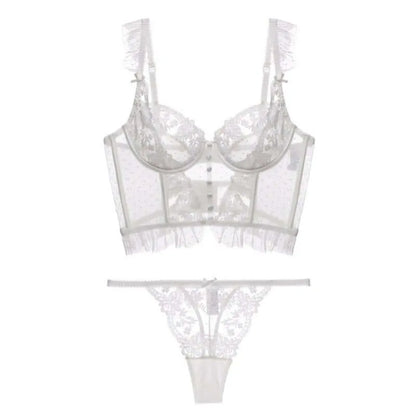 Lace Bra and Panty Set For Women