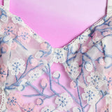 Embroidered Lingerie Bodysuit