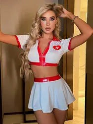 Sexy Nurse Lingerie Set