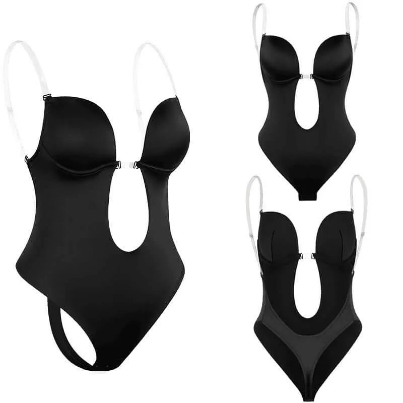 Shaped Low Cut Backless Shapewear - Elite Intimates Lingerie